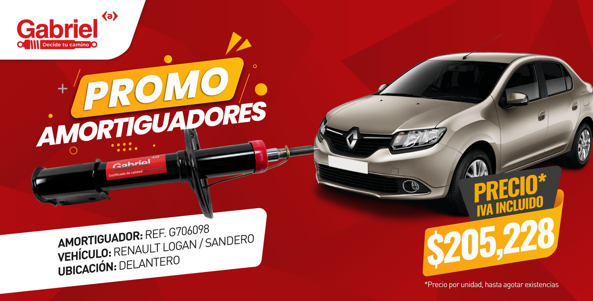 SUPER SALE AMORTIGUADORES